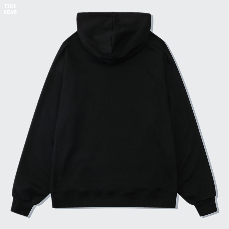 Custom 320 Gsm Private Label Pullover Hoodie Streetwear Oem Clothing 100% Cotton wool fabric 3D Printed Hoodies