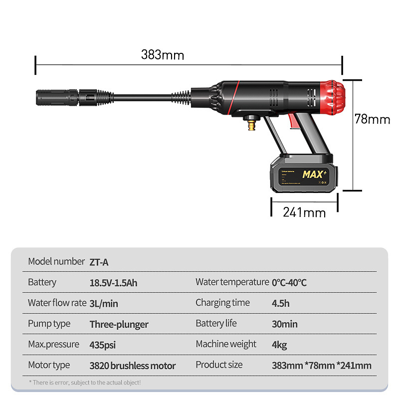 OEM Factory Water Automatic Car Wash Machine 18.5V Car Wash Foam Machine ABS Car Wash Machine Automatic