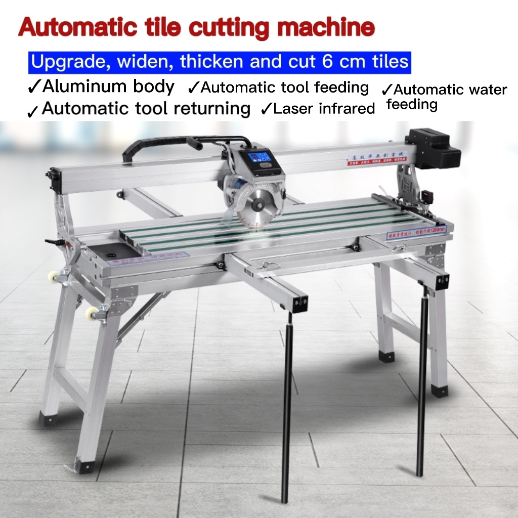 1200mm 1600mmElectric Desktop automatic Tile Cutter  Tile Saw Multifunctional Ceramic Tile Cutter machine