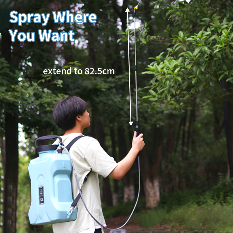 12L knapsack type electric watering can water flowers watering can sterilize spraying