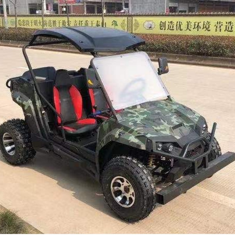 200cc automatic transmission gasoline engine all terrain ATV with steering wheel rear drive off-road farmer's vehicle (UTV)