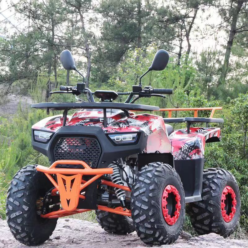 New 125cc all terrain ATV Motorcycle, off-road vehicle, four-wheel vehicle, ATV, UTV, 4x4, adult gasoline transmission,