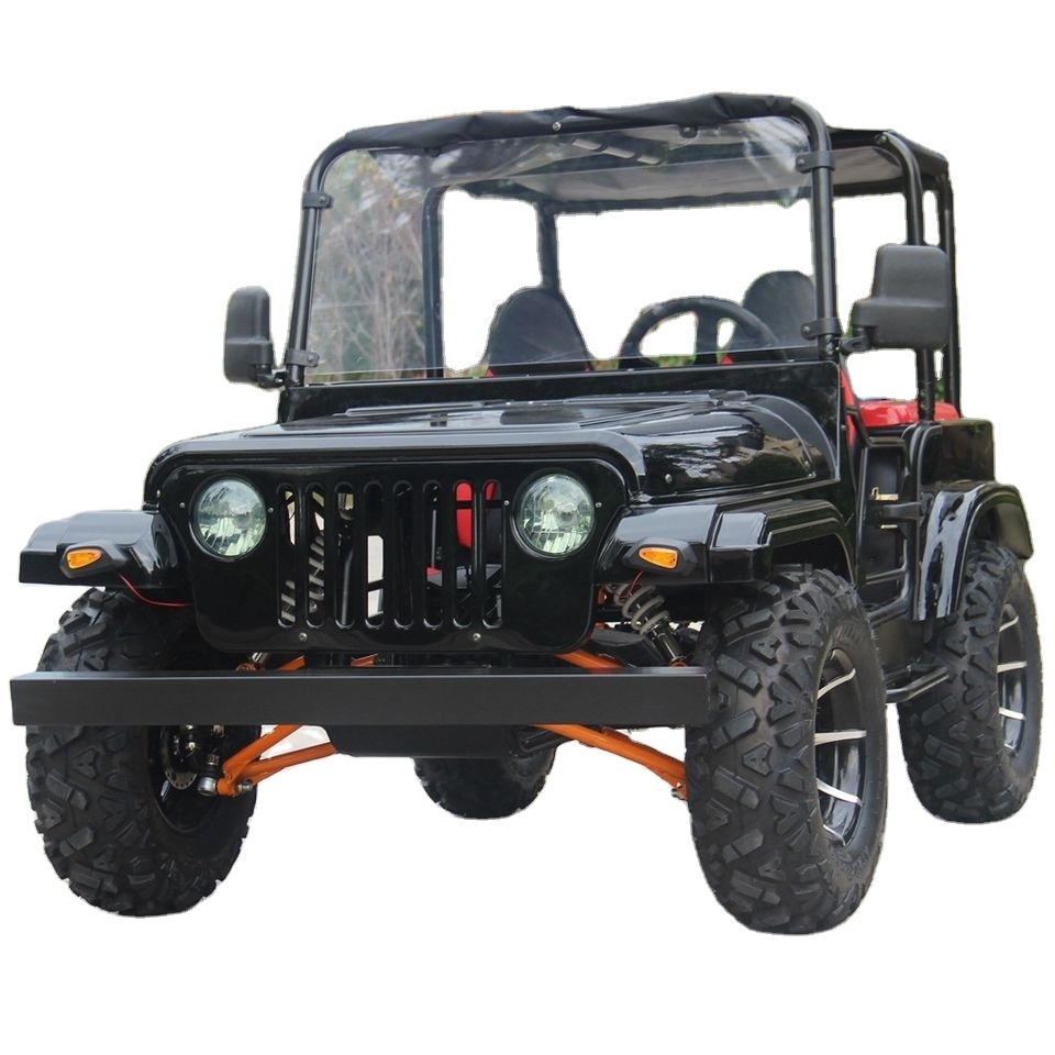 Adult street legal 200cc jeepu gasoline vehicle ATV UTV with 4-stroke engine 2WD