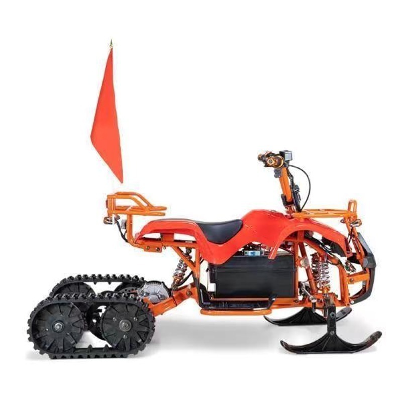 new design mini ATV for child snow used crawler said by said snowmobile electric powered vehicle mini quad gliding on grass