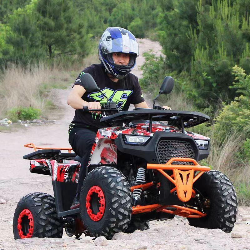 New 125cc all terrain ATV Motorcycle, off-road vehicle, four-wheel vehicle, ATV, UTV, 4x4, adult gasoline transmission,