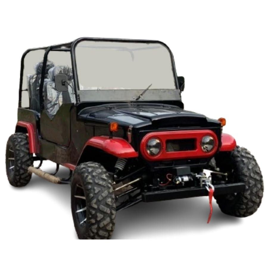 ATV-TY 2024 side by side quad automatic engine 4*4 drive 2 seats buddy 4WD shaft drive 320cc utv off road motorcycle