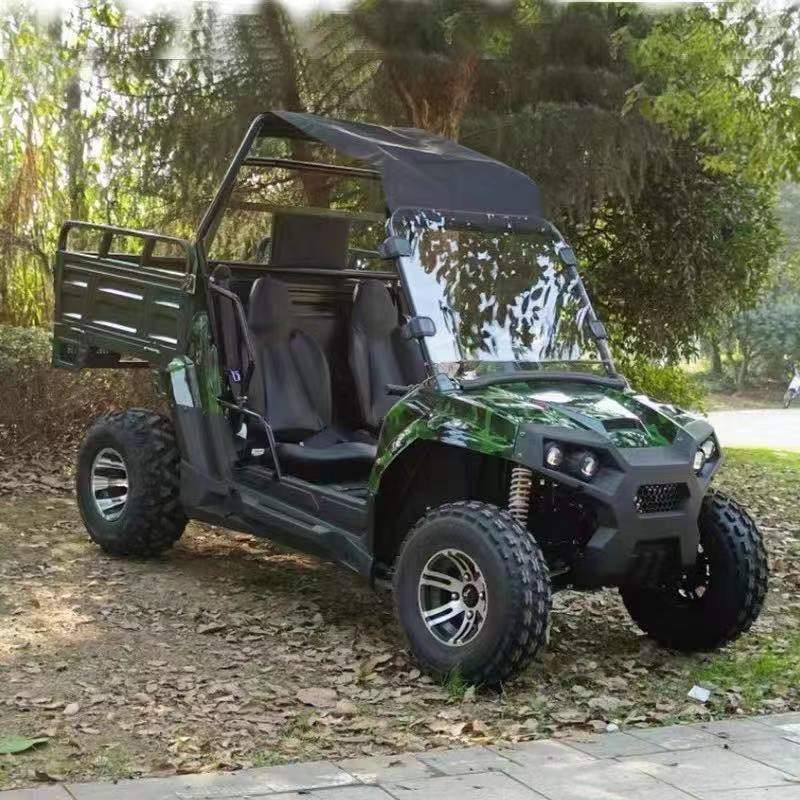 200cc automatic transmission gasoline engine all terrain ATV with steering wheel rear drive off-road farmer's vehicle (UTV)