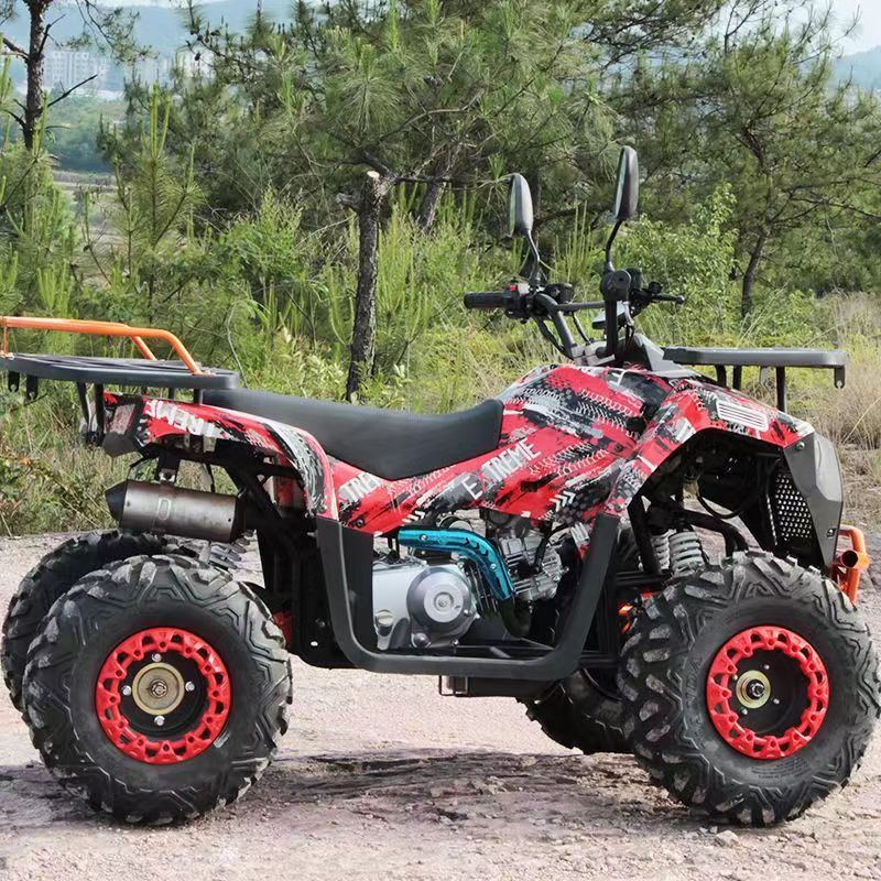 New 125cc all terrain ATV Motorcycle, off-road vehicle, four-wheel vehicle, ATV, UTV, 4x4, adult gasoline transmission,