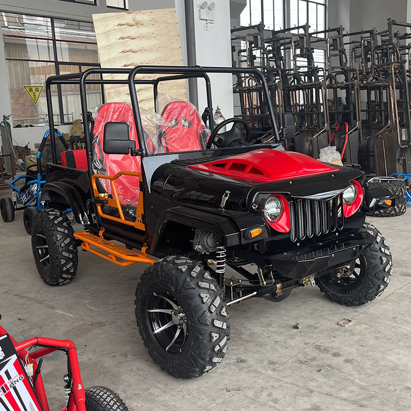 2024 Four-wheel Off-road Motorcycle 300CC Water-cooled All Terrain Dune Buggy Large ATV Assault Vehicle Kart Racing ATV