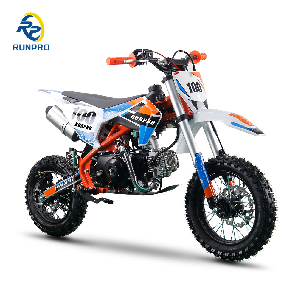 High Quality 12/10 Wheels Sports Pit Bike 90cc 110cc Tires Dirt Bike Moto Cross and ATVs for Off-Road Racing