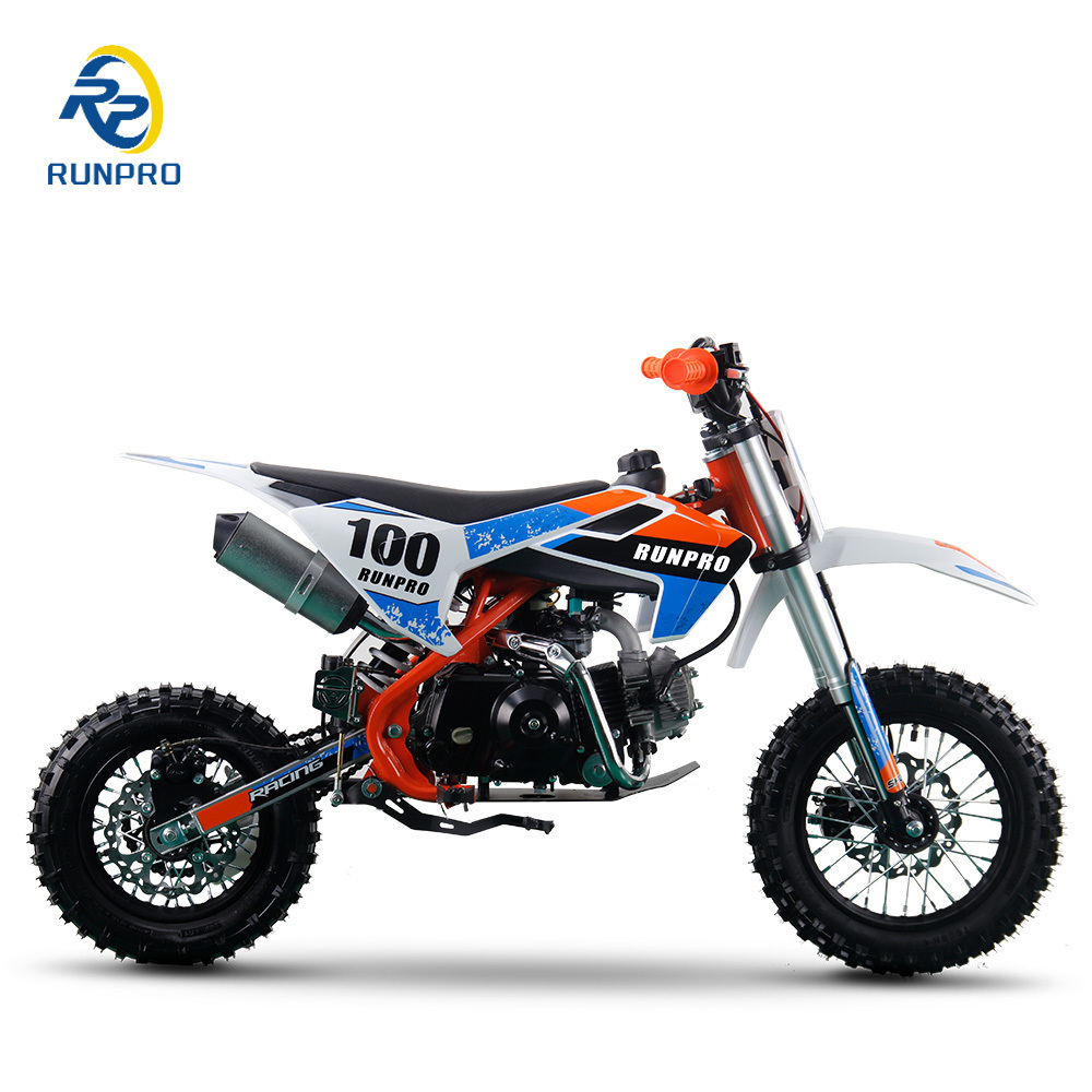 High Quality 12/10 Wheels Sports Pit Bike 90cc 110cc Tires Dirt Bike Moto Cross and ATVs for Off-Road Racing