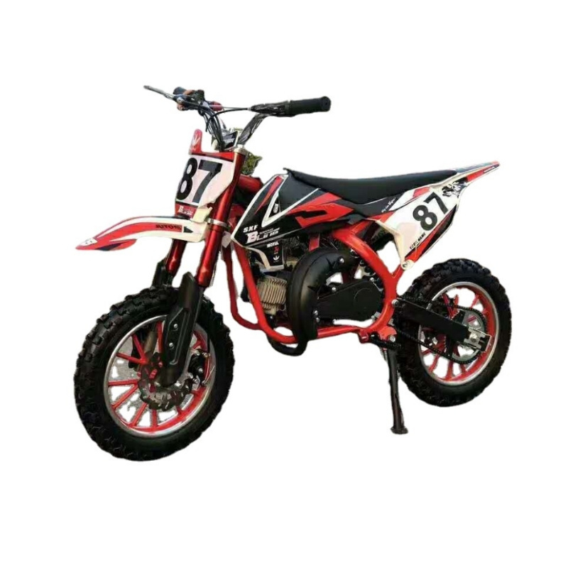 Hot selling 49cc CE certified motocross pocket bike for kids outdoor 50cc dirt  bike four styles are available