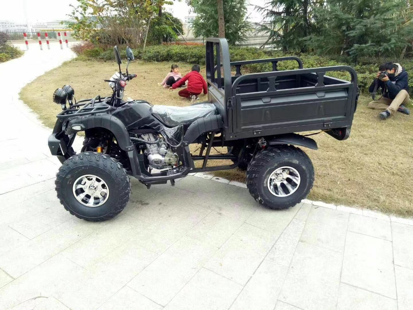 2024 The New Atv 200cc Wholesales Prices Adults Racing Bicycles Street 4 Wheel With Cargo