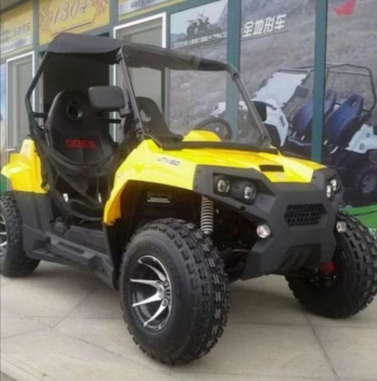 200cc automatic transmission gasoline engine all terrain ATV with steering wheel rear drive off-road farmer's vehicle (UTV)