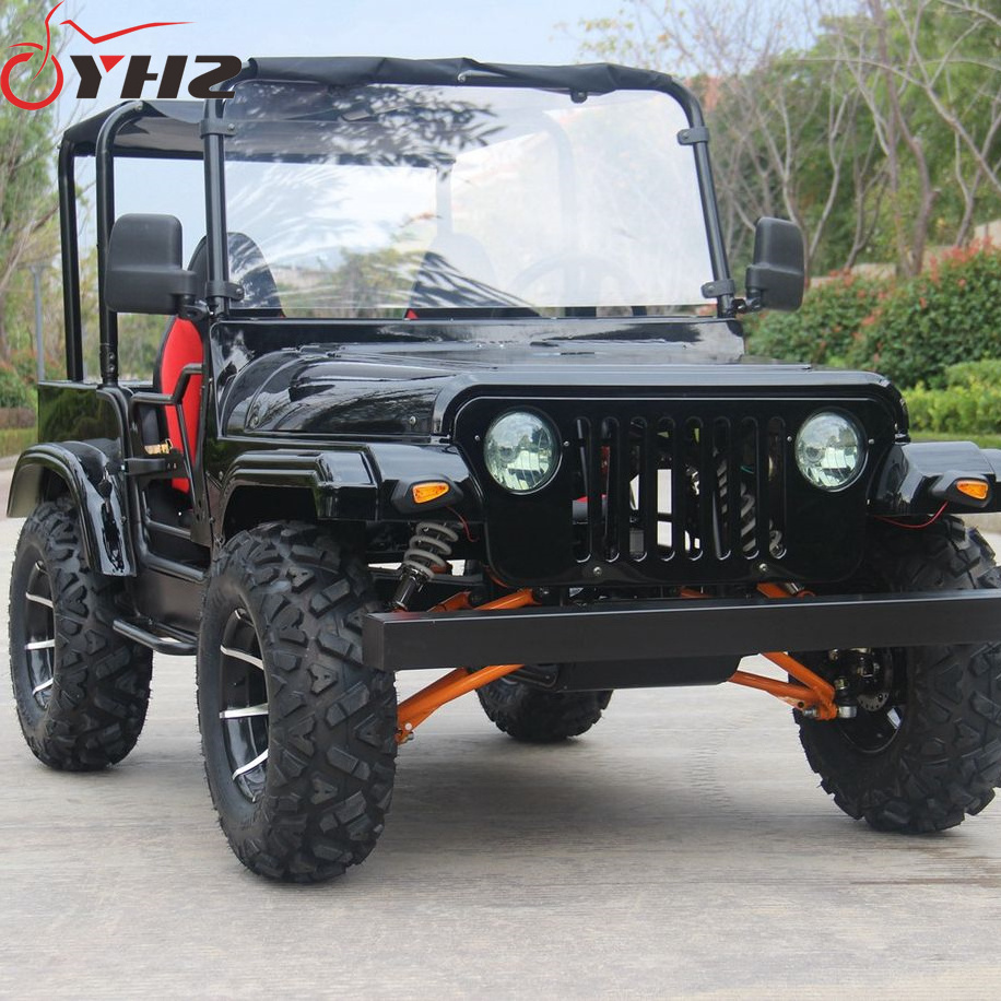 Adult street legal 200cc jeepu gasoline vehicle ATV UTV with 4-stroke engine 2WD