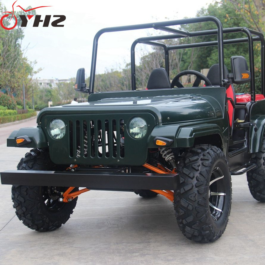 Adult street legal 200cc jeepu gasoline vehicle ATV UTV with 4-stroke engine 2WD