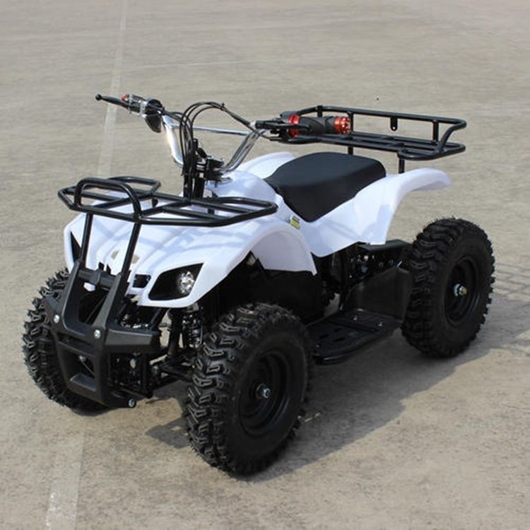 factory new design 50cc mini quad atv used for kids said by side quad mini brand new 4 stroke engine powered by electric