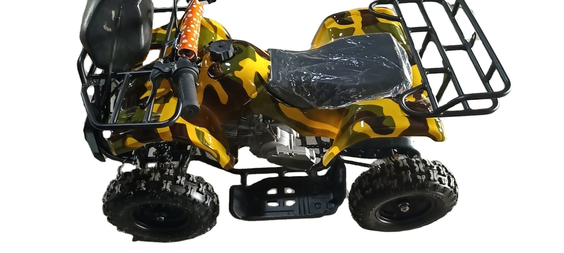 factory new design 50cc mini quad atv used for kids said by side quad mini brand new 4 stroke engine powered by electric