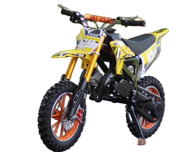 brand new 49 cc mini bike new style 2 stroke pocket bike outside use 50 cc gasoline mixed oil dirt bike design for children