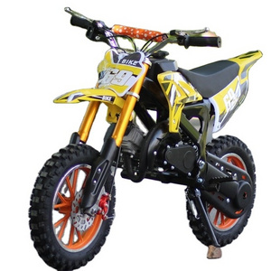 brand new 49 cc mini bike new style 2 stroke pocket bike outside use 50 cc gasoline mixed oil dirt bike design for children