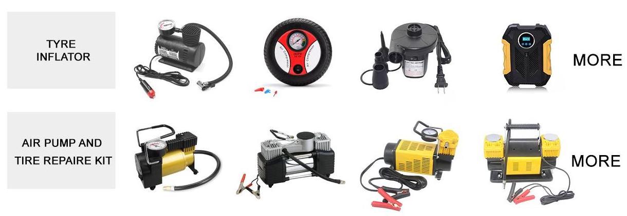 Rechargeable Electric Automatic Digital Cordless Tyre Inflator Wireless Portable Car Air Pump Compressor Tire Inflators