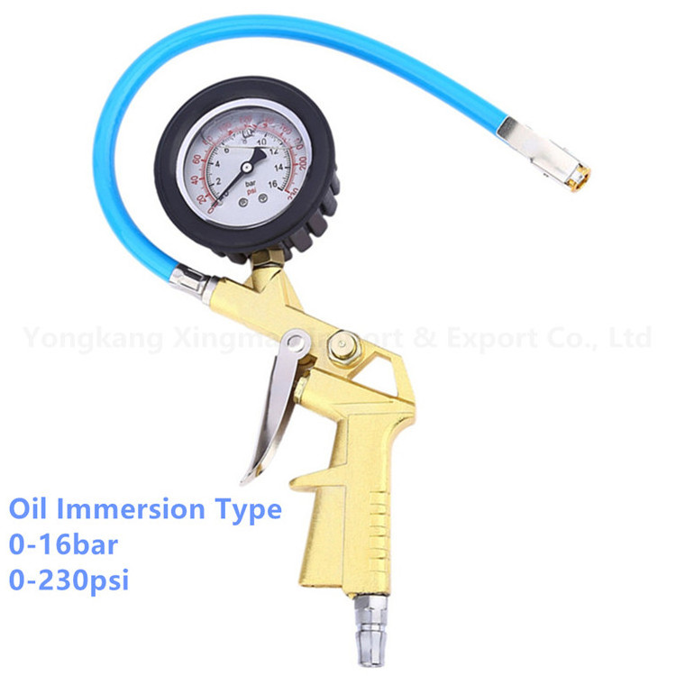 New Metal Mobile Tire Inflator Pressure Gun Heavy Duty Digital Tyre Inflator