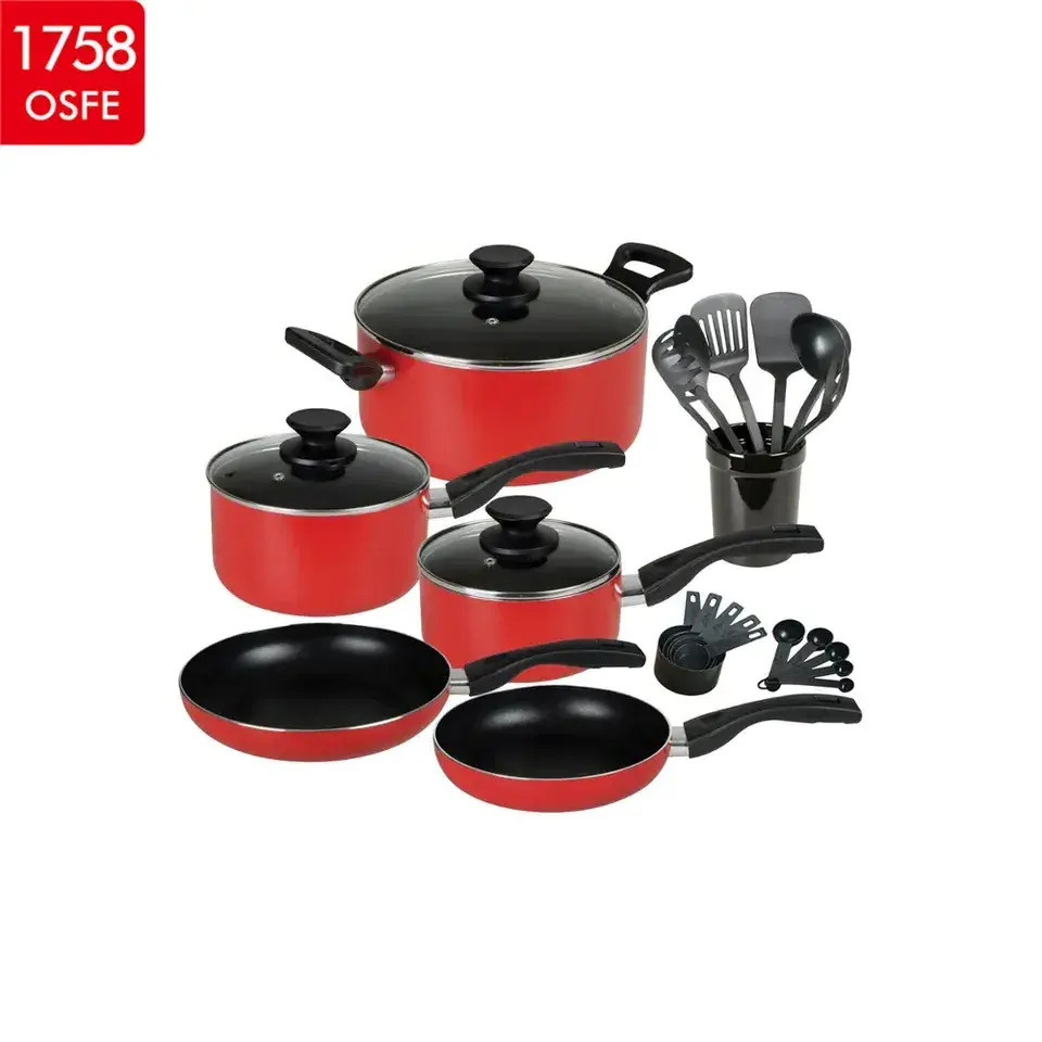 Aluminum Pots And Pans Non-Stick Cookware Set, Cooking Pot Set Non-Stick Cookware