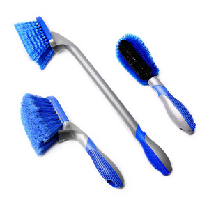 Car wheel tire brush car micro fibre duster chemical resistant wheel brush car cleaning brush