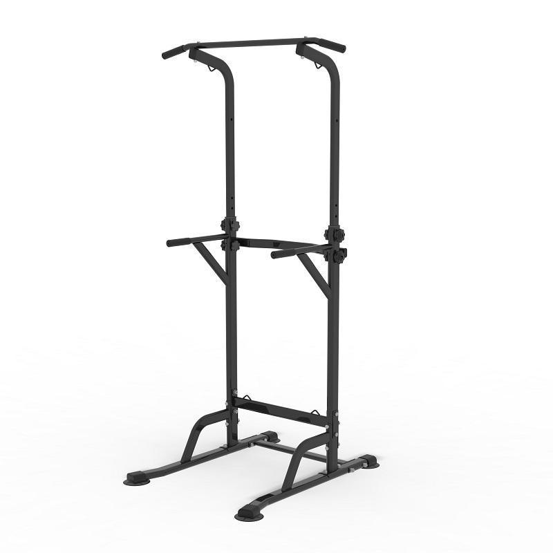 Multifunctional Ajustable Pull Up Rack Dumbbell Weight Bench Dips Push Up Rack With Resistance Band