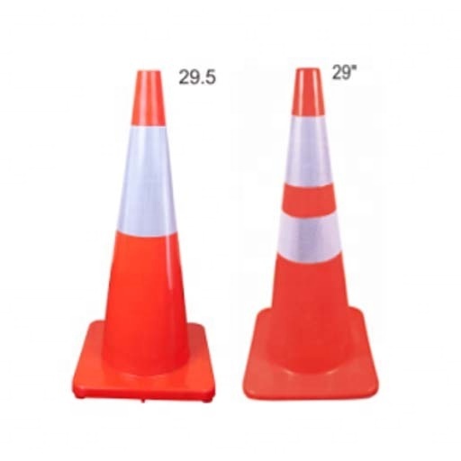 75 CM Colorful Highways Signal Mark Reflective Safety Traffic Cone