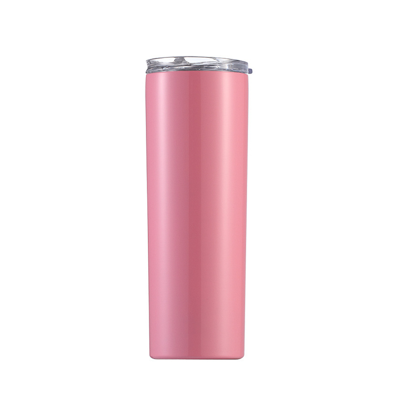 20 oz Stainless Steel Tumbler Double Wall Vacuum Insulated Coffee Mug Tumbler with Slider Lid