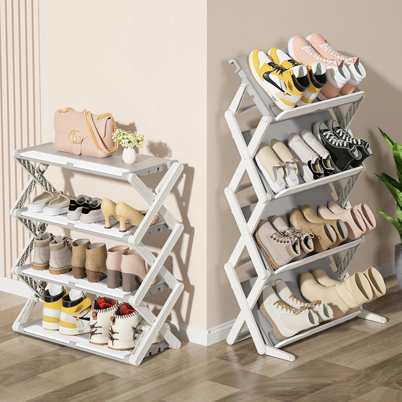 High Heels Boots Storage Organizer Rack Multifunction Shoe Storage Racks & Stands