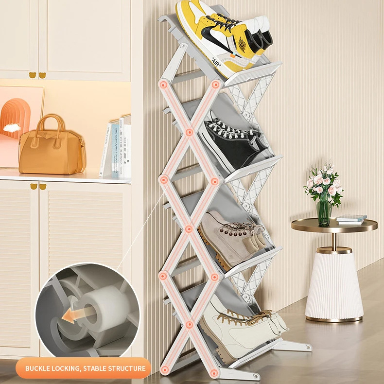 High Heels Boots Storage Organizer Rack Multifunction Shoe Storage Racks & Stands