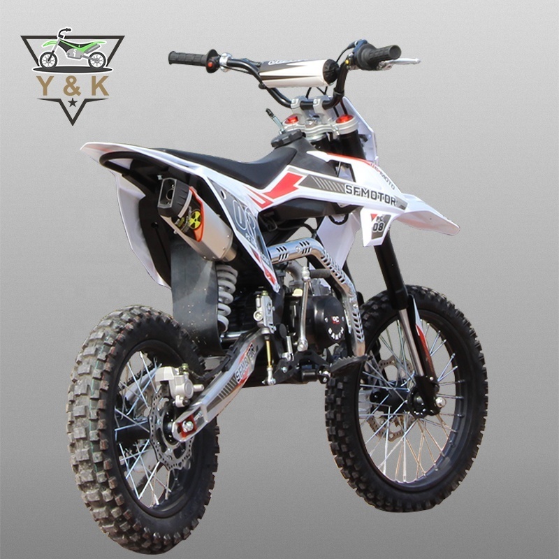 2023 New design dirt bike 125cc motorcycle mini pit bike kids off road motor for sale