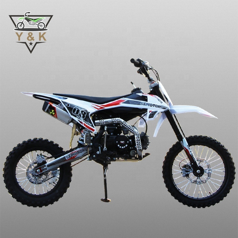 2023 New design dirt bike 125cc motorcycle mini pit bike kids off road motor for sale