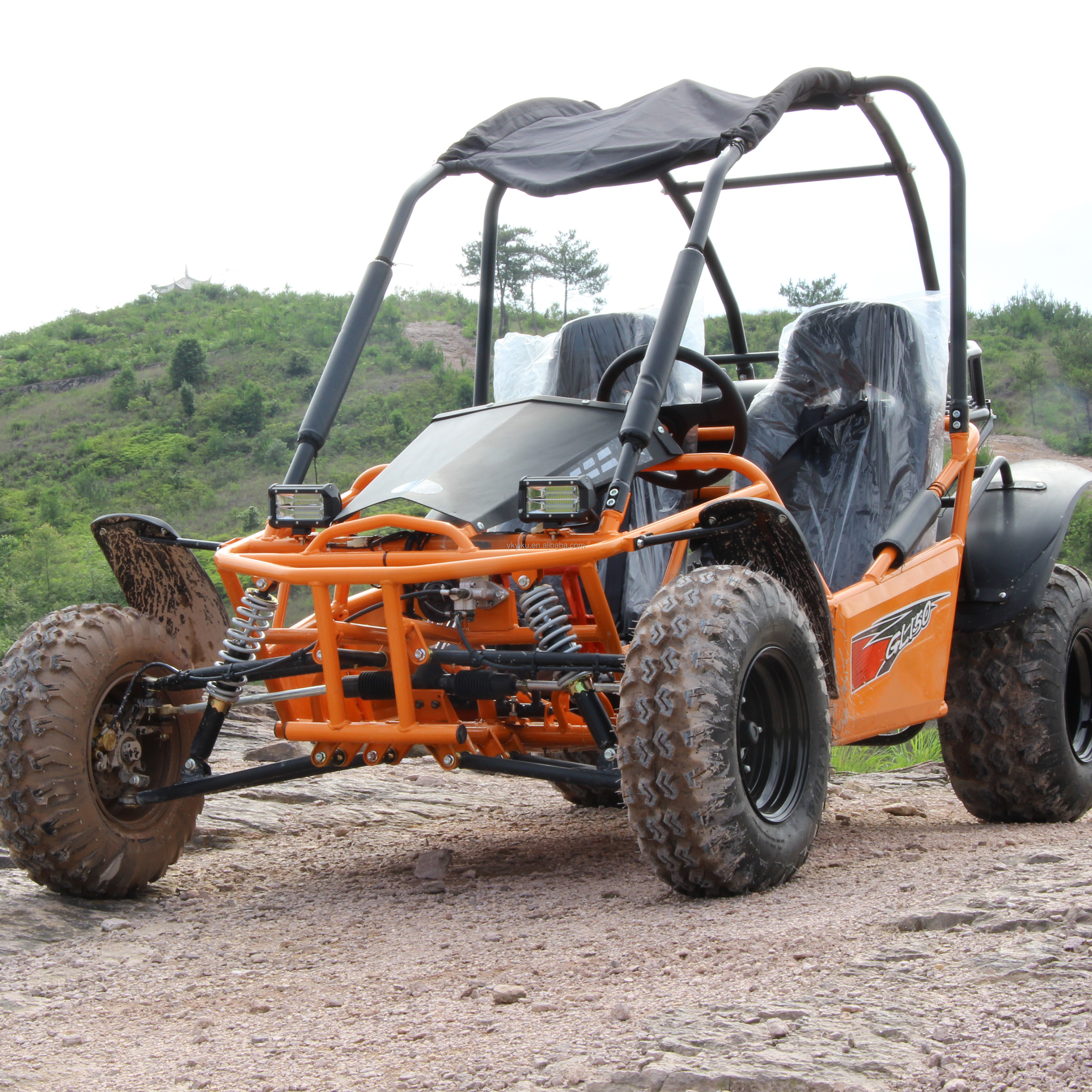 Affordable New 150cc Automatic 4 Stroke Dune Buggy For Adults Gas Powered Go Kart Utv