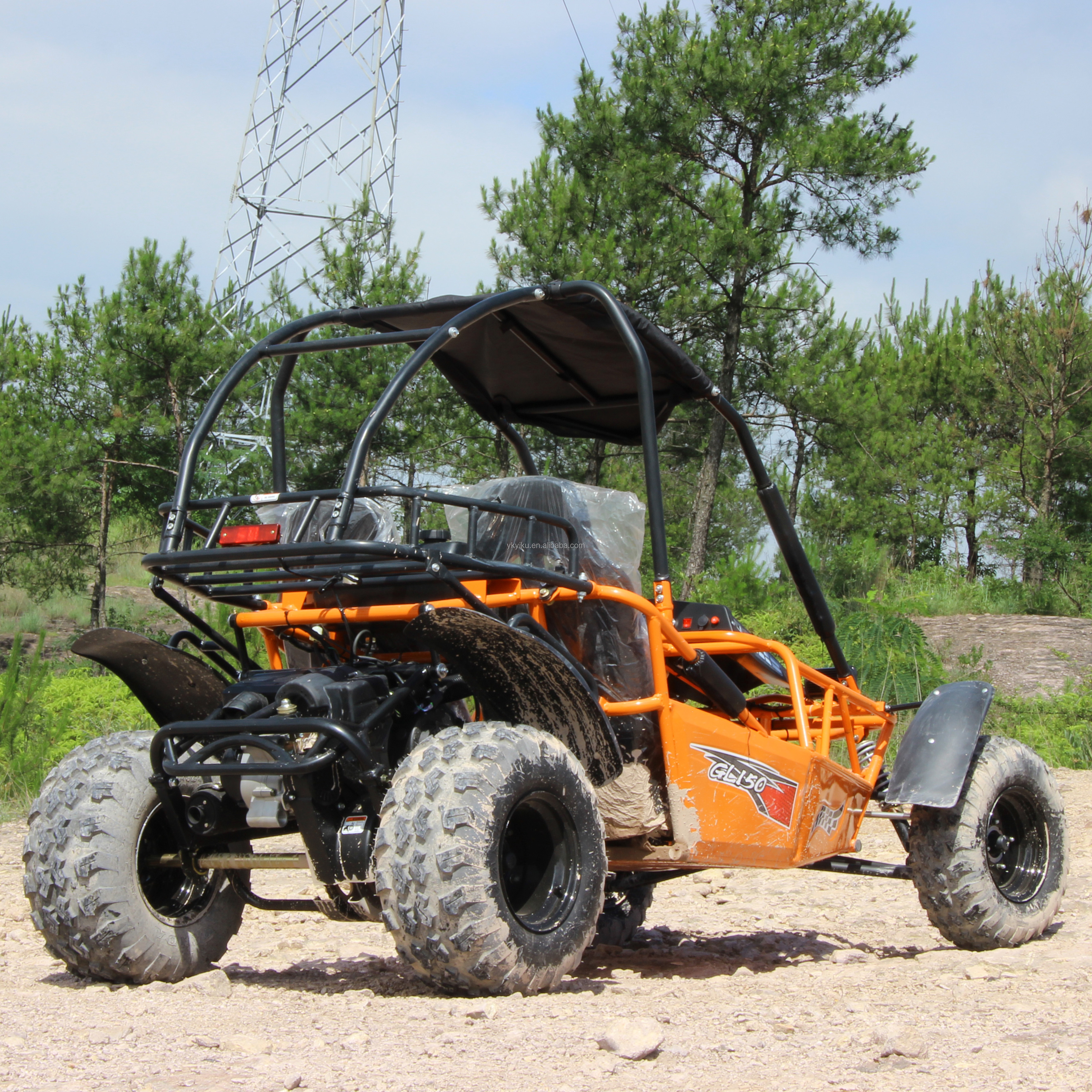 New High Quality 200cc Automatic 4 Stroke Dune Buggy For Adults Gas Powered Go Kart Utv For Sale