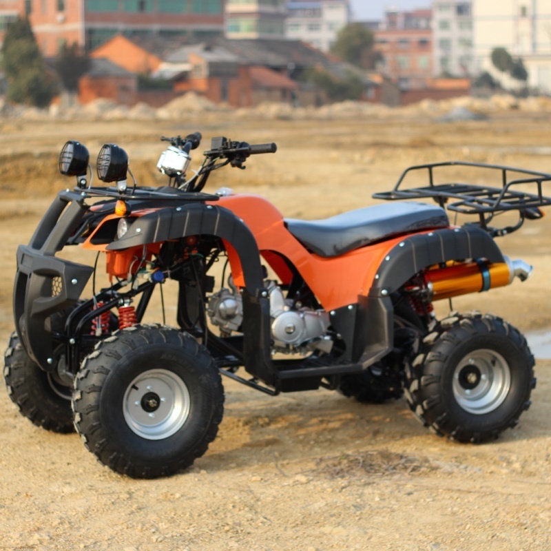 4 Stroke 125cc Mini Adout Off Road 8inch 4 Wheel 125 cc 4 x 4 Qaud ATVS For Kids Gasoline