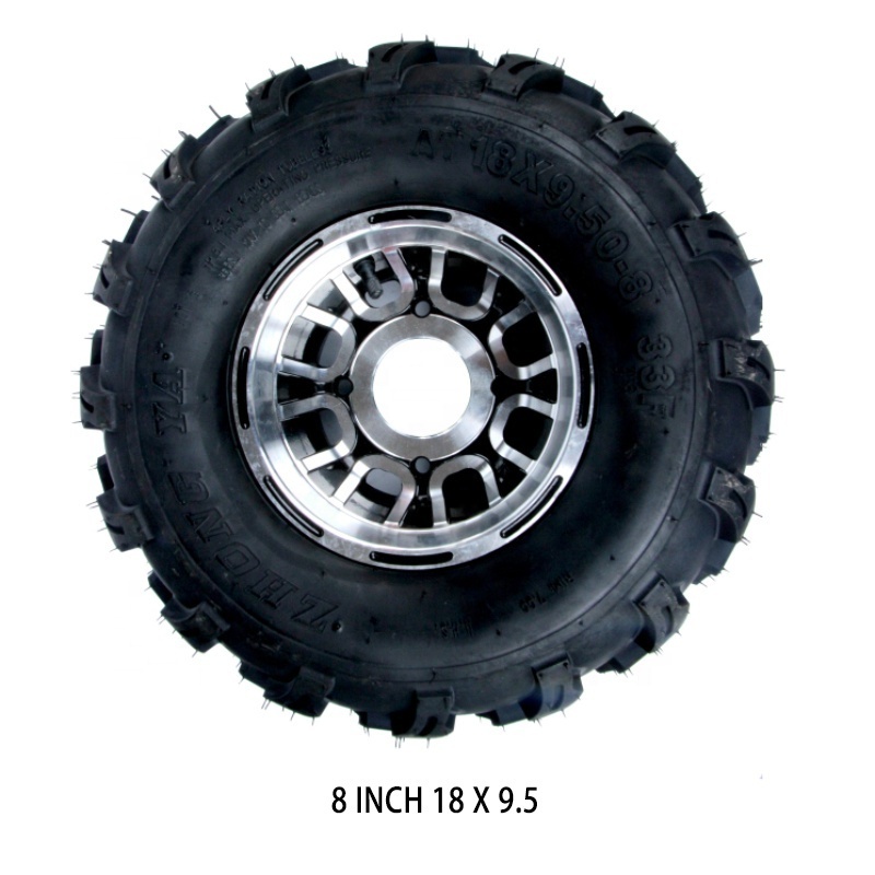 8 inch 18 x 9.5 19 x 7 Aluminum Alloy Wheels With Rim And Tyre 4 x 4 ATV Tires And Accessories For Sale