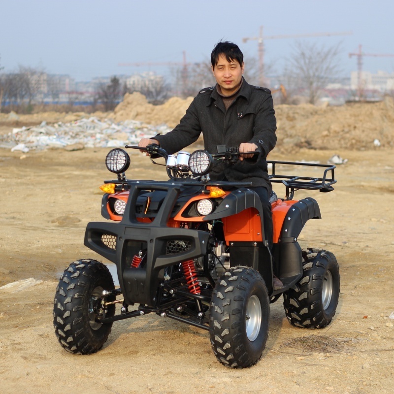 4 Stroke 125cc Mini Adout Off Road 8inch 4 Wheel 125 cc 4 x 4 Qaud ATVS For Kids Gasoline