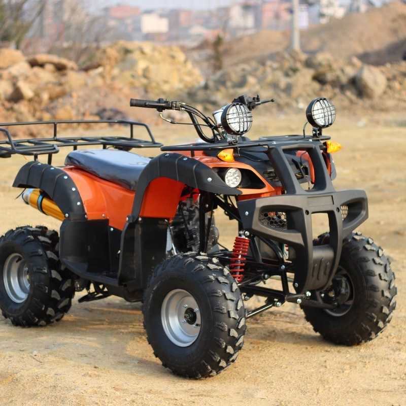 4 Stroke 125cc Mini Adout Off Road 8inch 4 Wheel 125 cc 4 x 4 Qaud ATVS For Kids Gasoline