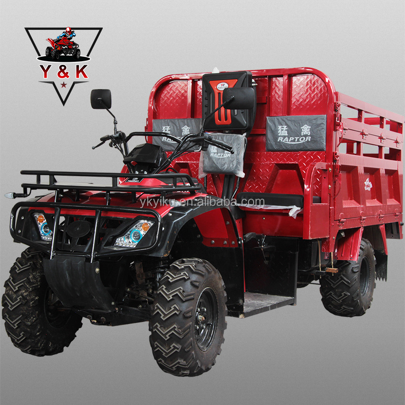 Factory Direct Sell 300Cc 400Cc Atv 4X4 Farm Atv Off-Road Buggy Quad Bike With Cargo Box Four-Wheeled Motorcycle For Sell