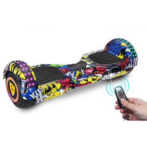 cheap two wheel fast self-balancing electric 350w motor 6.5 inch hoverboard  with handle