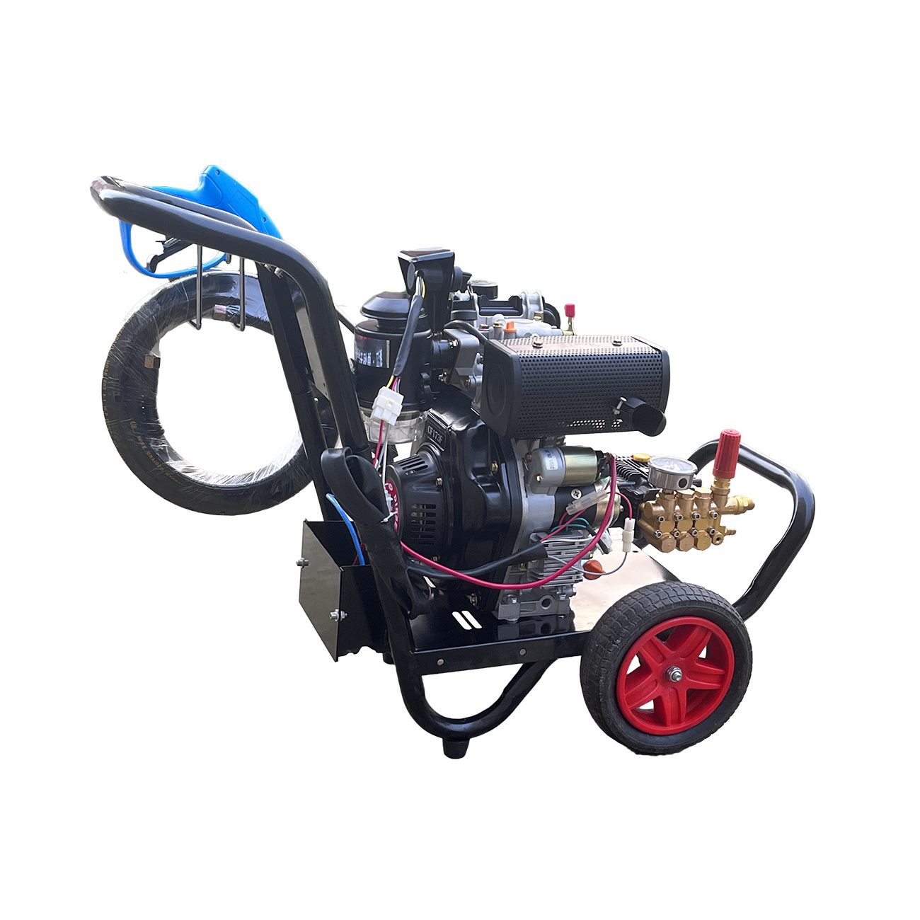 150 bar Wholesale Fence Pressure Cleaning Machine High Pressure Washer with Two Wheels