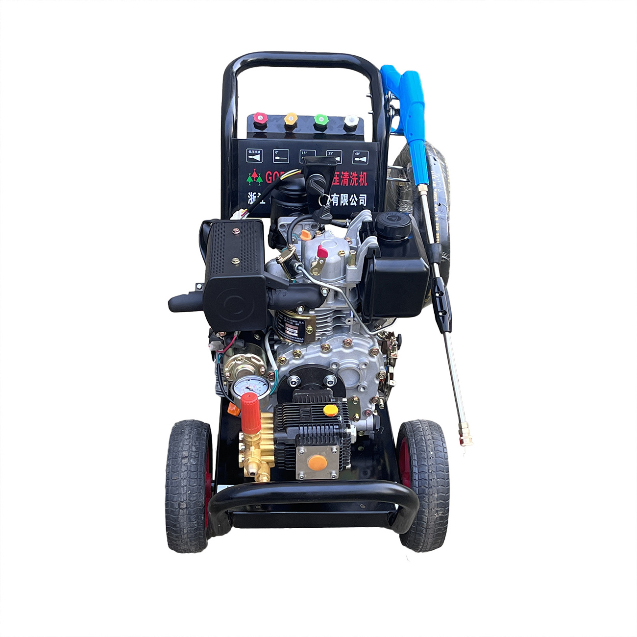 150 bar Wholesale Fence Pressure Cleaning Machine High Pressure Washer with Two Wheels