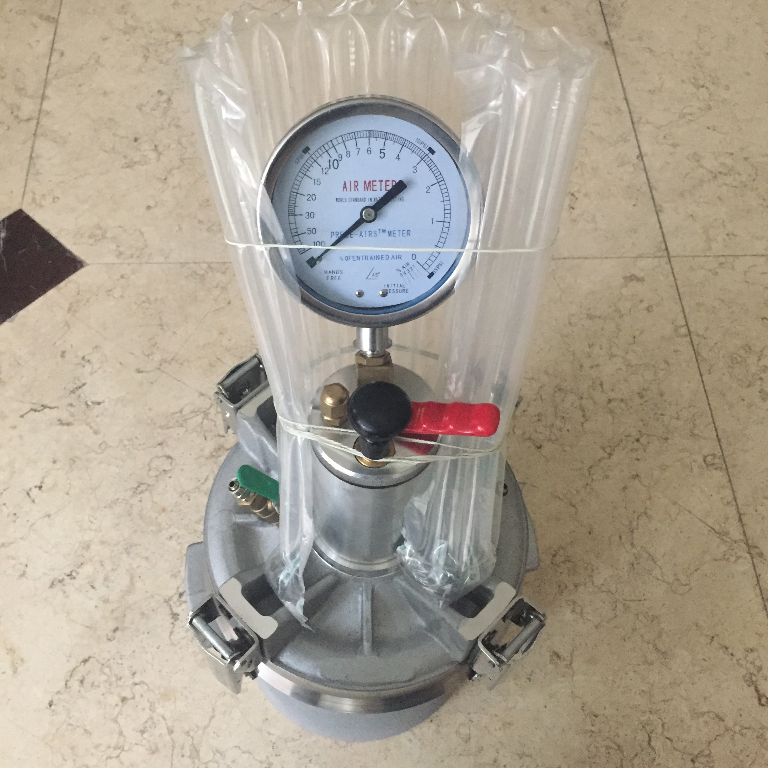 STLH-1 Concrete Air Meter/Air Volume Meter Content Measuring Device Testing Machine/Content Air Entrainment Meter