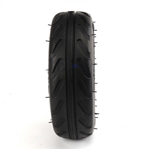 Rubber Tire 6x2 inch Solid Tyre 6 inch Foam Trolley Tire for Kick Scooter Fastwheel F0