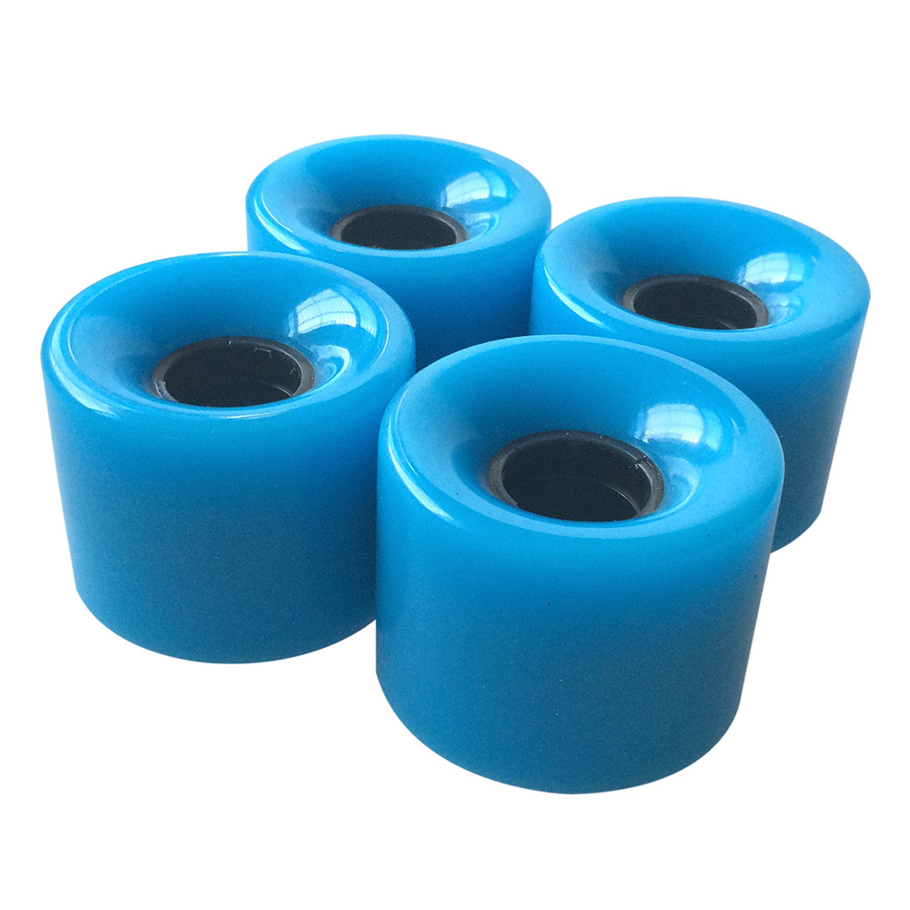 4pcs/set Cruiser Skateboard Wheels Blank Pro 60X45 mm for 22 Inch Plastic  Skate board