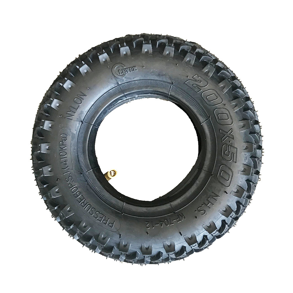 200X50 Pneumatic Rubber Tyres 8 inch Smart Vehicle Electric Scooter Off Road Tire and Tube Scooter Parts Accessories