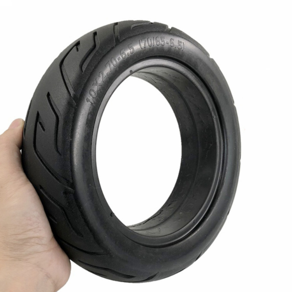 10 inch Solid Tire 10x2.70-6.5 70/65-6.5 255x70 Tyres for Electric Scooters fit 6.5 inch rims